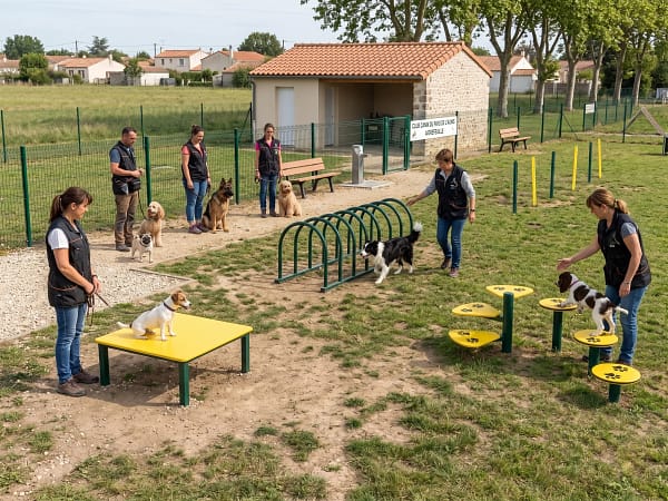 freetness agility club_11 club canin avec agrès d'agility Freetness en extérieur